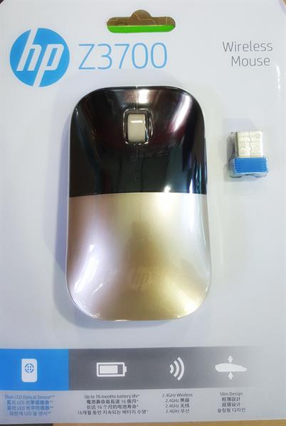 MOUSE WIRELESS HP Z3700 GOLD (X7Q43AA)