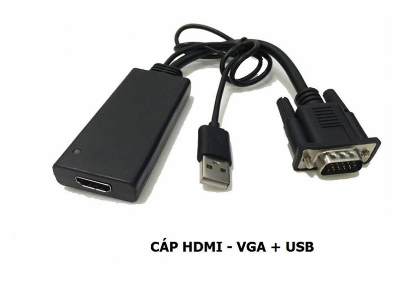 C&#193;P HDMI -&gt; VGA + USB KINGMASTER (263) 318HP