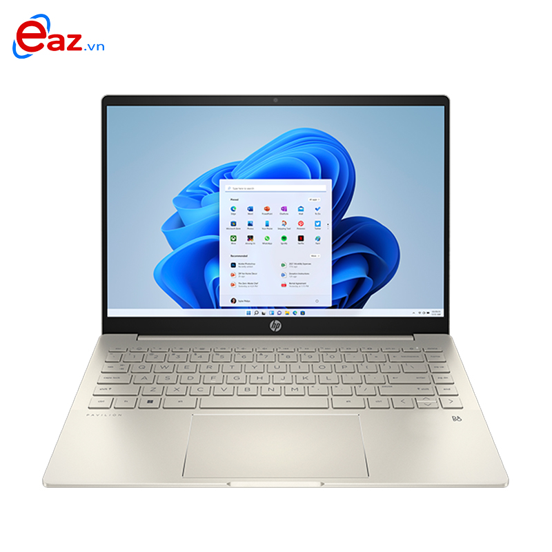 Laptop HP Pavilion 14-dv2035TU (6K771PA) | Core i5-1235U | 8GB | 256GB | Intel Iris Xe Graphics | 14&#39; FHD | Win 11 | Gold | 0722F