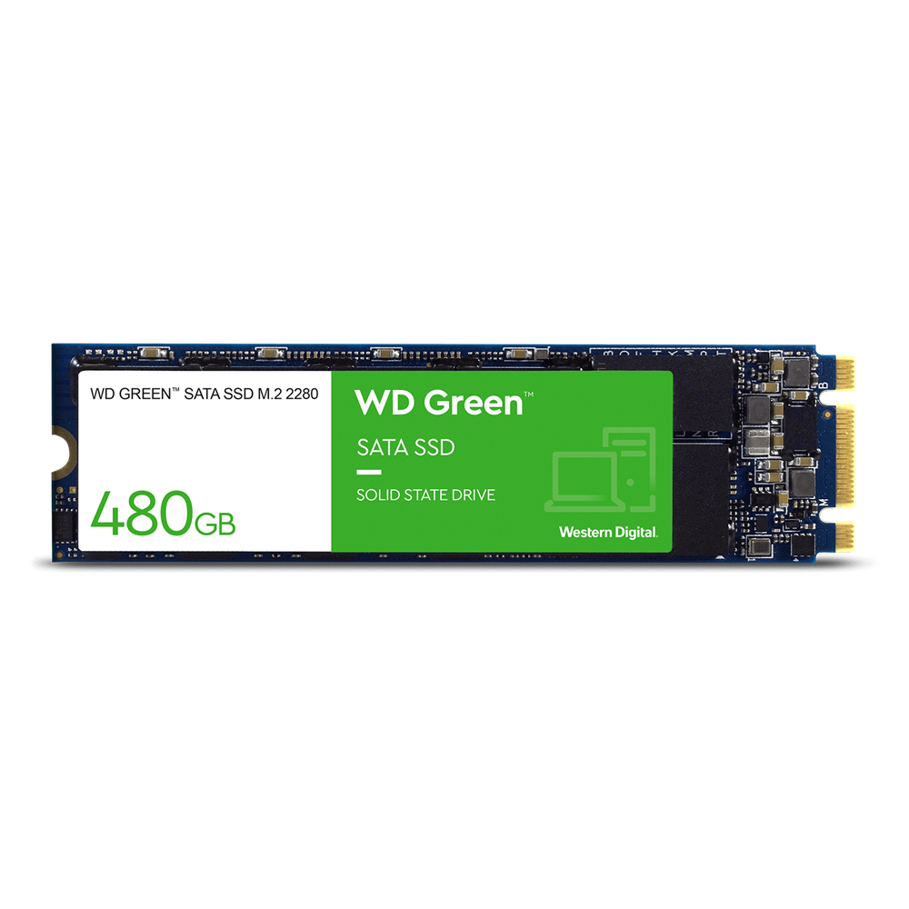 Ổ cứng SSD Western Digital Green 480GB M.2 2280 Sata III (WDS480G3G0B)