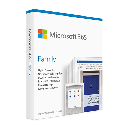 Ph&#226;̀n m&#234;̀m Microsoft 365 Family 32bit/x64 All Languages 1YR (6GQ-00083) - Key điện tử_ 0822D