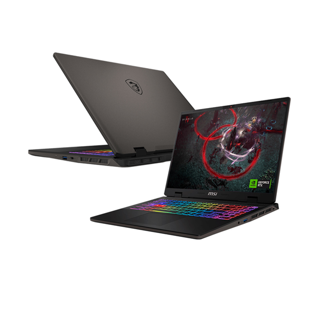 Laptop MSI Sword 16 HX B14VFKG 045VN | Intel Core i7-14700HX | 16GB | 1TB SSD | RTX 4060 GDDR6 8GB | 16 inch QHD+ | Win 11 | Cosmos Gray | 0524