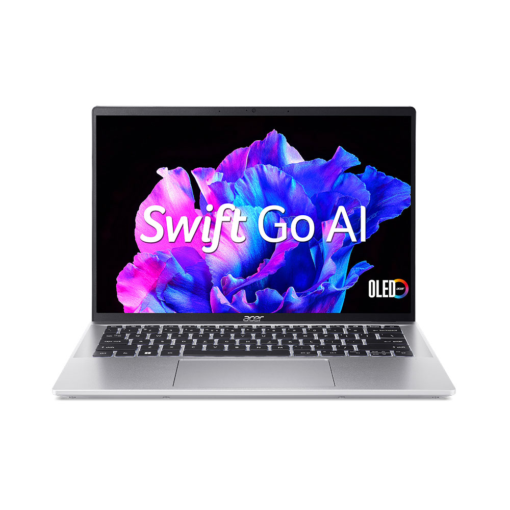 Laptop Acer Swift Go SFG14-72-55HZ (NX.KRKSV.002) | Intel Core Ultra 5 | 16GB | 512GB | Intel Arc | 14 inch 2.2K | Win 11 | Office | Bạc | 0624