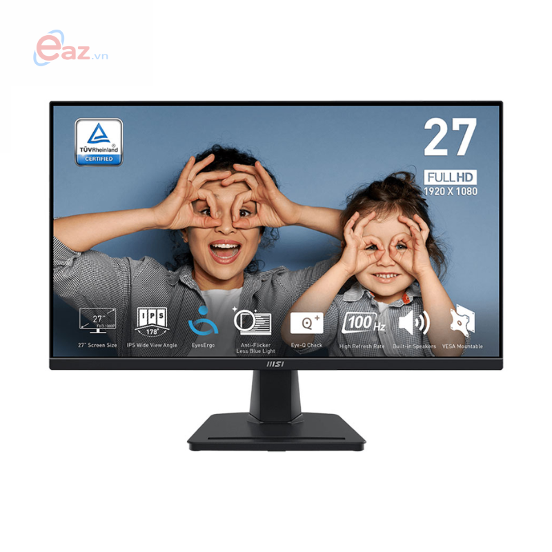 M&#224;n H&#236;nh MSI PRO MP275 | 27 inch - IPS -FHD - 100Hz | SPEAKER | HDMI | VGA