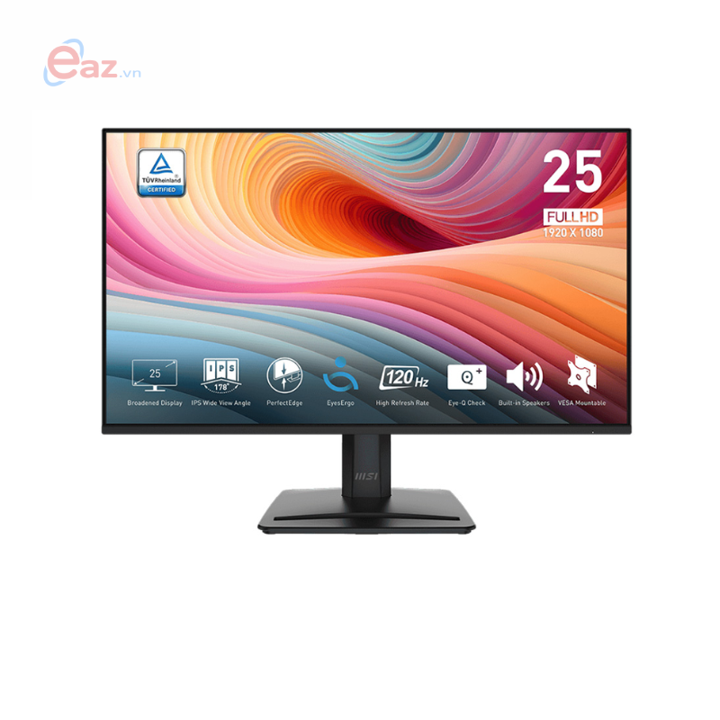 M&#224;n H&#236;nh MSI PRO MP251 E2 | 25 inch - IPS - FHD - 120Hz | Speaker | HDMI | VGA | DP | 1224