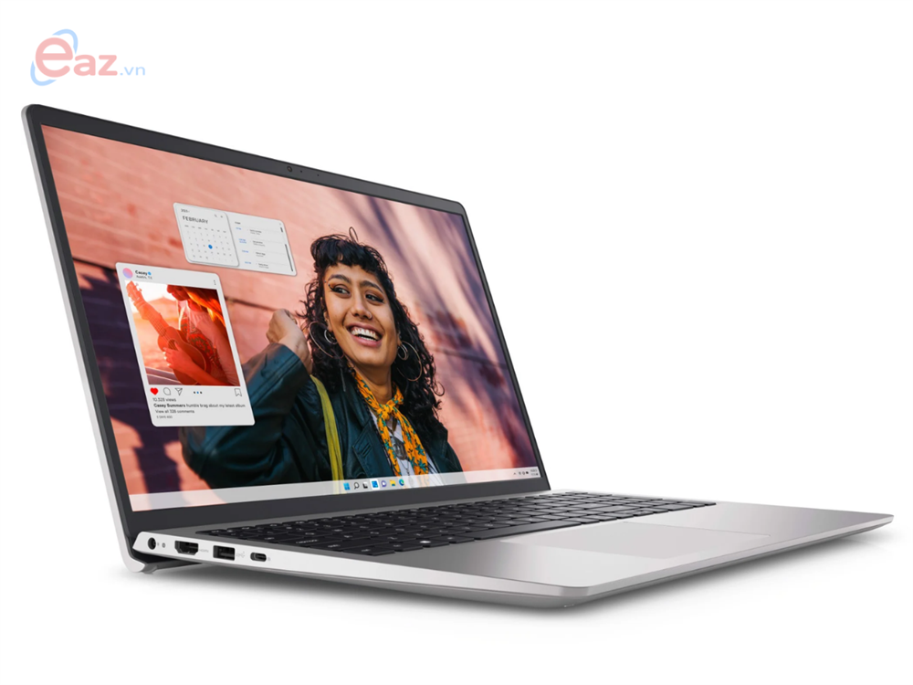 Laptop Dell Inspiron 3530 N3530-i5U165W11SLUBL | i5 1334U | Ram 16GB | SSD 512GB | Windows 11 Home | Office Home 24 | Microsoft 365 Basic 1Y | 1Y | Bạc | led key | 0725V