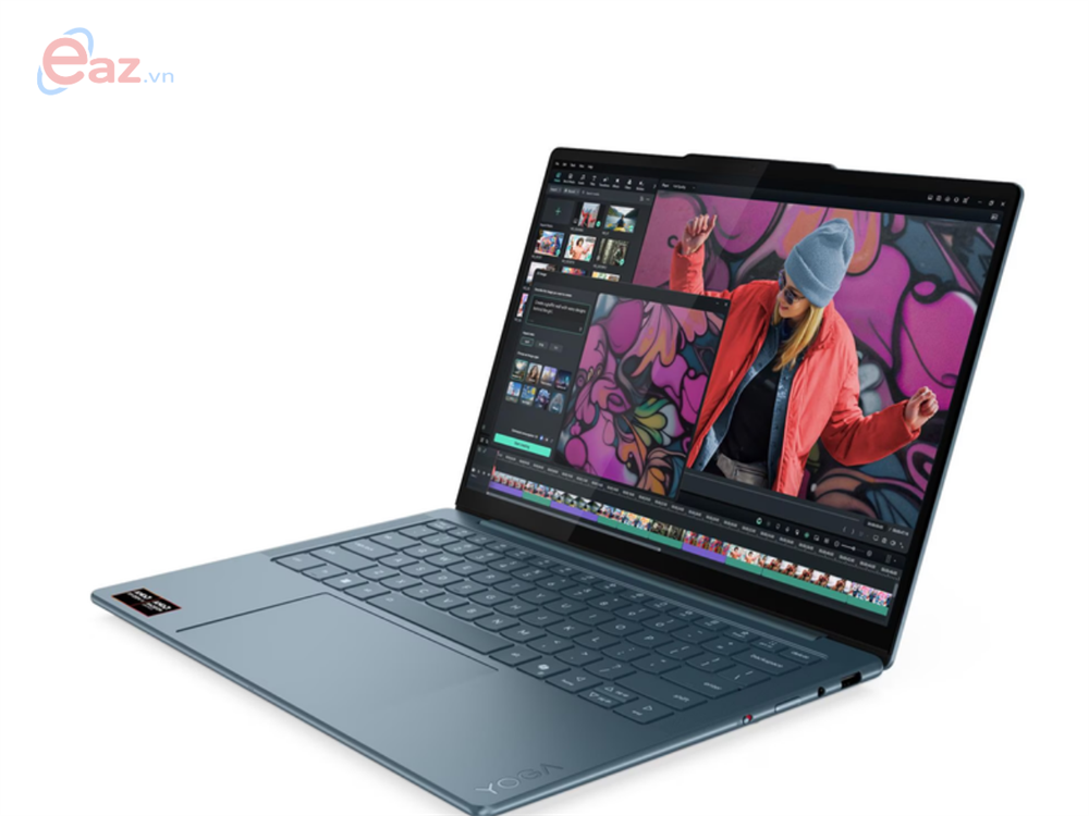 Laptop Lenovo Yoga Slim 7 14AKP10 (83JY006PVN) | Ryzen™ AI 7 350 | 32GB | 1TB | AMD Radeon™ 860M | 14inch 2.8K OLED 120Hz | Win 11 | Office | Xanh | 0825