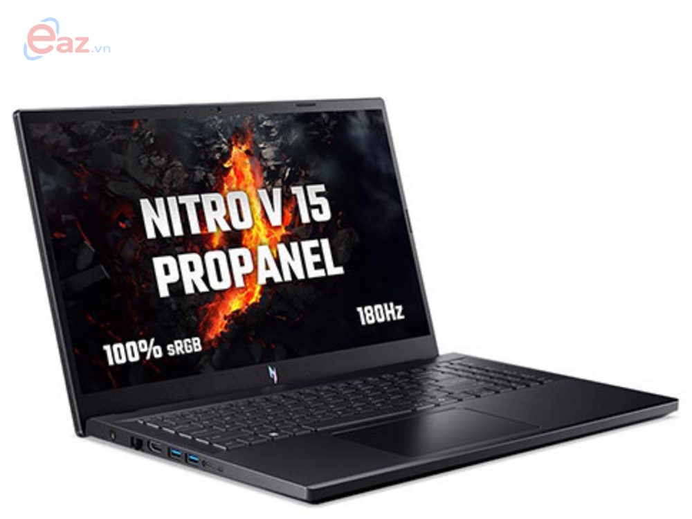 Laptop Acer Gaming Nitro V 15 ProPanel ANV15-41-R9M1 NH.QPFSV.004 | Ryzen™ 5-7535HS | 16GB | 512GB | RTX 3050 | 15.6 inch FHD 180Hz | Win 11 | Đen | 1025