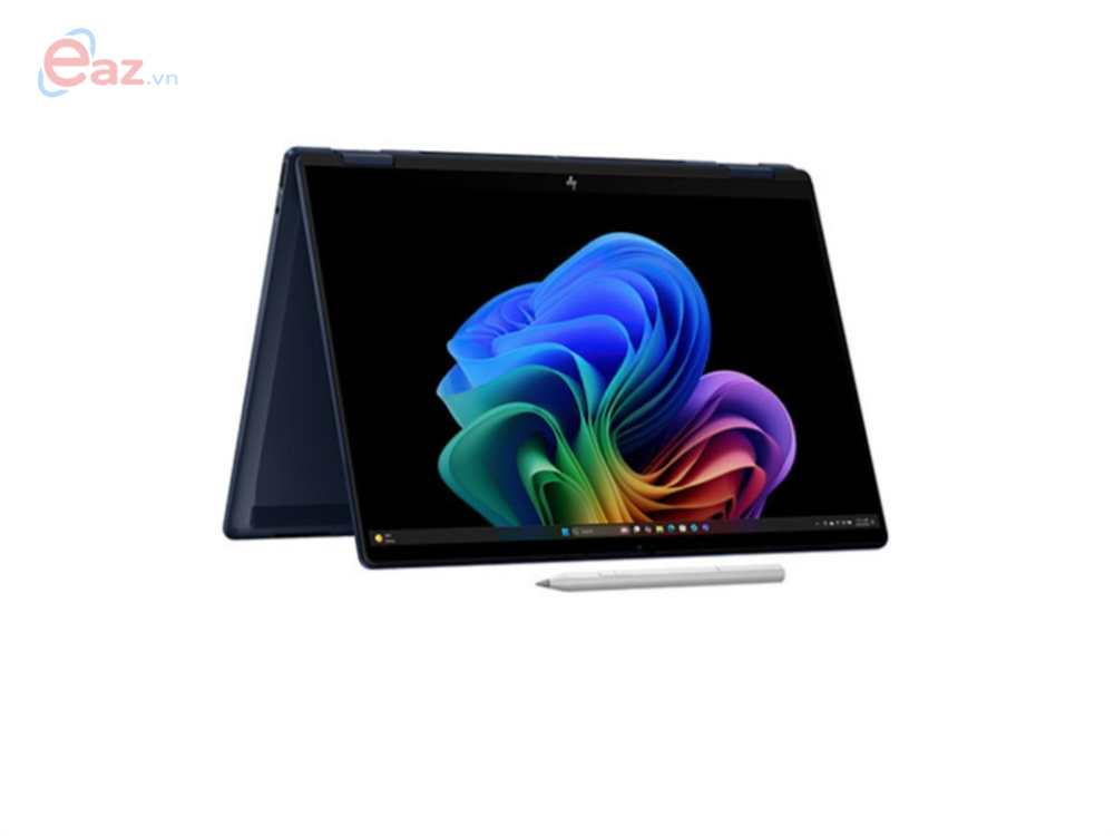 Laptop HP OmniBook X Flip 14-fm0088TU (BZ7Q2PA) | Intel Coore Ultra 5 226V | 16GB | 512GB SSD | 14 inch WUXGA - Touch | Win 11 | Office | Blue | Pen | 1125