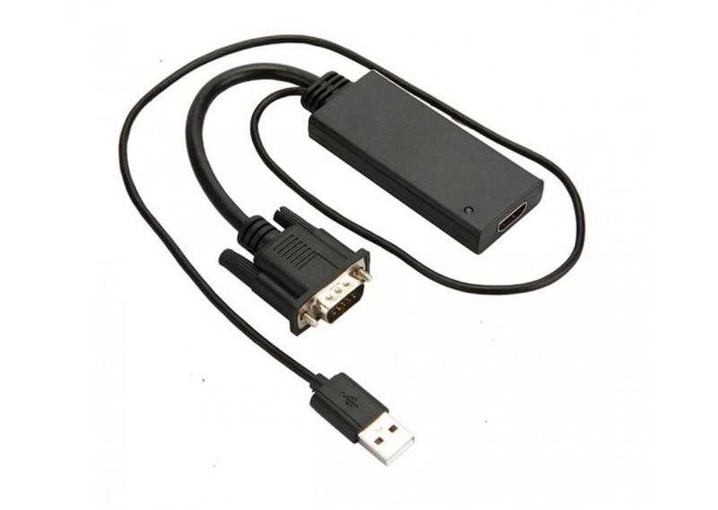 C&#193;P VGA + USB -&gt; HDMI (AY - 55V) 318HP