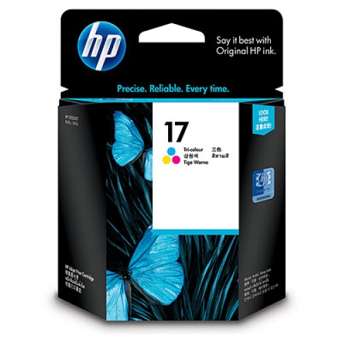 HP 17 Tri-color Ink Cartridge C6625A 618EL
