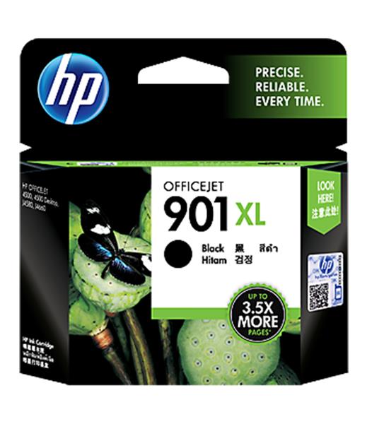 HP 901XL High Yield Black Ink Cartridge, TUNDA X, AP CC654AA 618EL