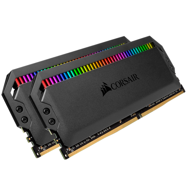 Ram PC Corsair Dominator Platinum RGB (2x8) 16GB Bus 3200 C16 Optimized for AMD &amp; Intel (CMT16GX4M2Z3200C16) _919KT