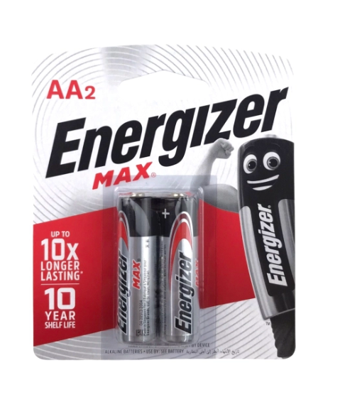 Pin Energizer LR6 E91 BP2 AA 1.5V (đvt: vỉ)