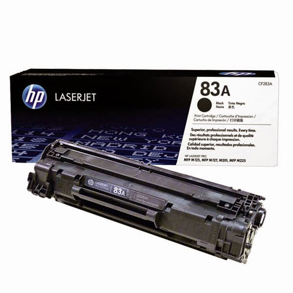 Mực In HP 83A Black Original LaserJet Toner Cartridge CF283A 618El