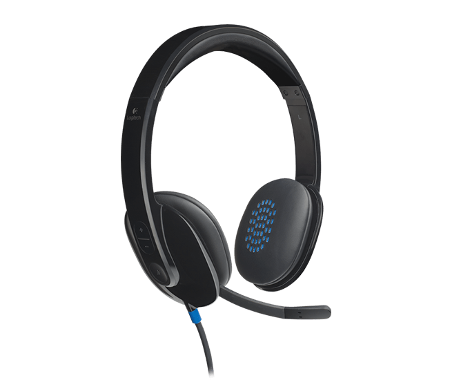 Logitech H540 Stereo USB Headset with Microphone &amp; On-Ear Controls () 