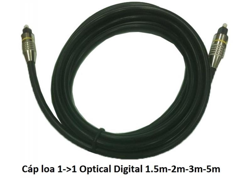 C&#193;P LOA 1 -&gt; 1 OPTICAL DIGITAL - 1.5M (JQB - 15) 318HP