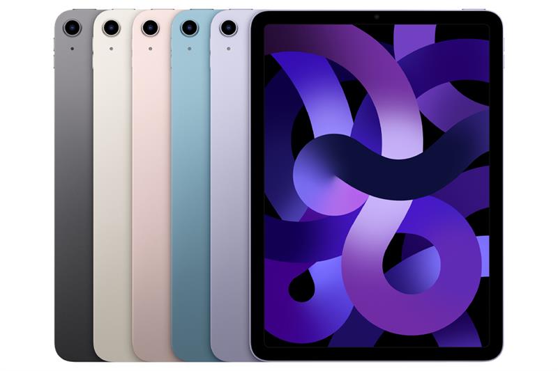 M&#225;y T&#237;nh Bảng Apple iPad Air 5 2022 Wi-Fi + Cellular 8GB/64GB (Purple - MME93 / Pink - MM6T3)