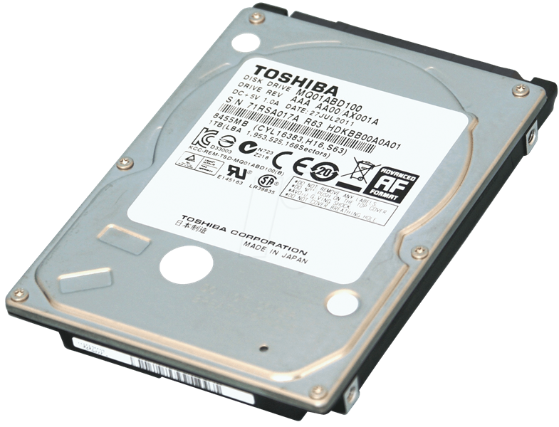 Ổ cứng GT Laptop Toshiba 1TB 2.5&quot; Sata - MQ01ABD100M (9.5mm) 118MC
