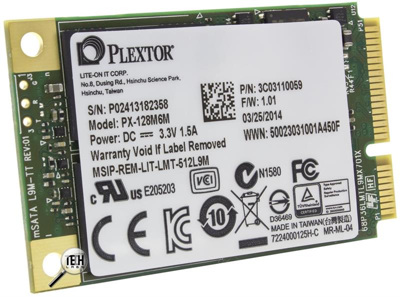 SSD mSata Plextor  M6MV™ Series 128GB