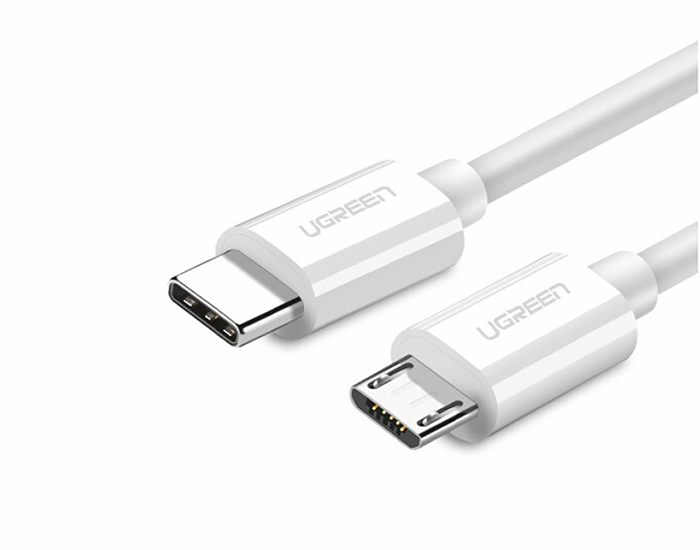 Ugreen USB 2.0 to Micro USB + Type C data cable 40419 1.5M Gk
