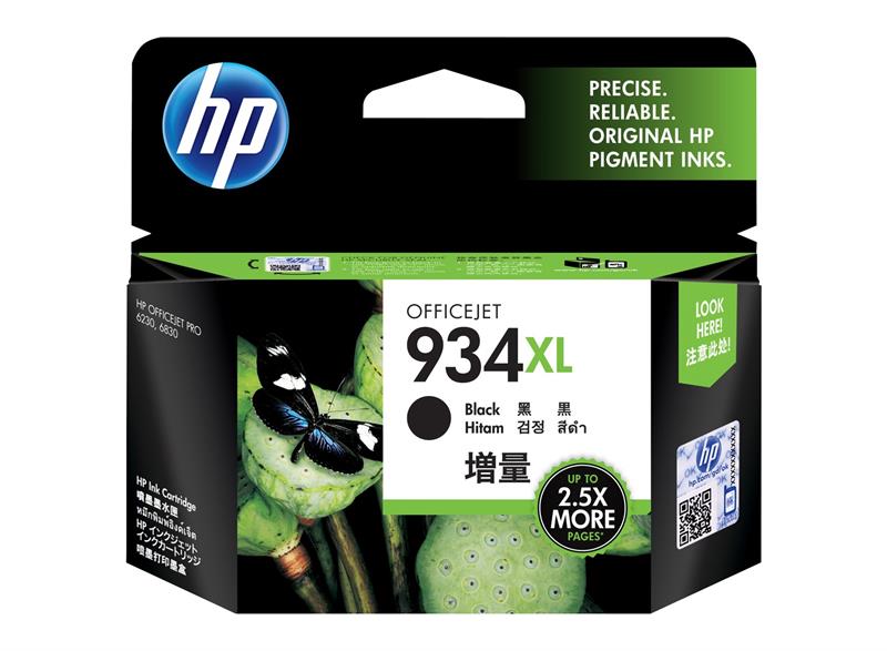 HP 934XL High Yield Black Ink Cartridge C2P23AA 618EL