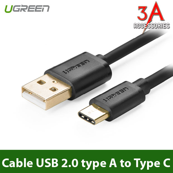 Ugreen USB to USB Type-C 5A Data cable 1M 50567 GK