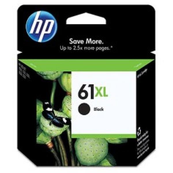 HP 61XL High Yield Black Ink Cartridge CH563WA 618EL