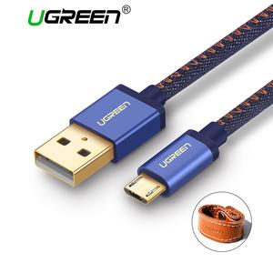 Ugreen Micro USB 2.0 Data cable Army Green 1.5M Blue 40398 GK