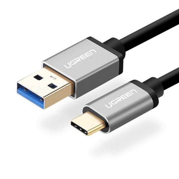 Ugreen Type C to USB 2.0 Carbon fiber zinc alloy data Cable 1.5M 50144 GK