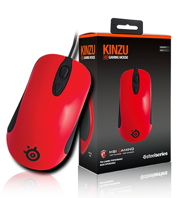 Chuột Steelseries Kinzu V3 Red  - 4000 DPI