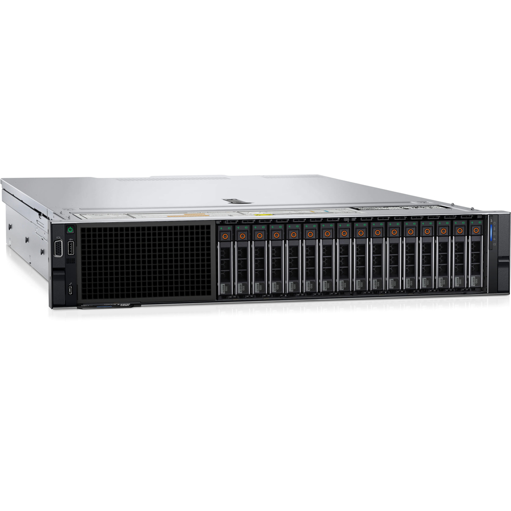 Dell chủ Server Dell PowerEdge R550( 42SVRDR550-704)| Intel Xeon Silver 4310| 16GB RDIMM 3200MTs| 1.2TB 10K RPM SAS 12Gbps 512n 2.5in Hot-plug Hard Drive| PERC H755| iDRAC9 Ent| BC5720DP 1GbE LOM| 600W PSU| Bezel| DVDRW| No OS/ 4 Yrs Pro| 0324A