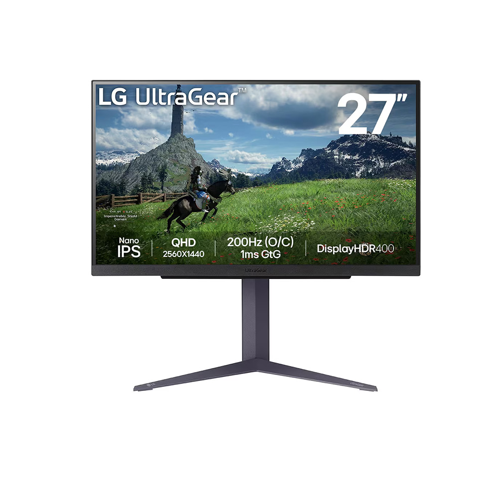 M&#224;n h&#236;nh gaming LG UltraGear 27GS85Q-B | 27Inch | QHD (2560x1440) | 1ms | 180Hz | 400cd | m2 | Nano IPS | 0325