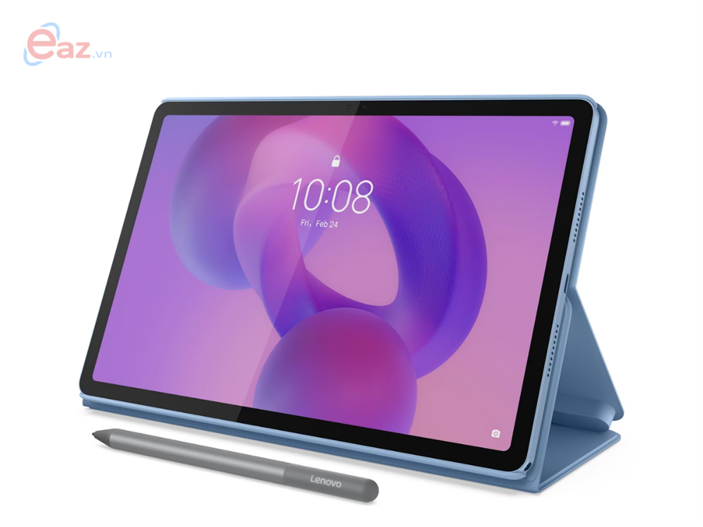 M&#225;y t&#237;nh bảng Lenovo Idea Tab ZAFR0440VN | MediaTek Dimensity 6300 | 4GB LPDDR4x | 128GB UFS 2.2 | Android 15 | B&#250;t cảm ứng | Xanh | BH 2 năm | 0725