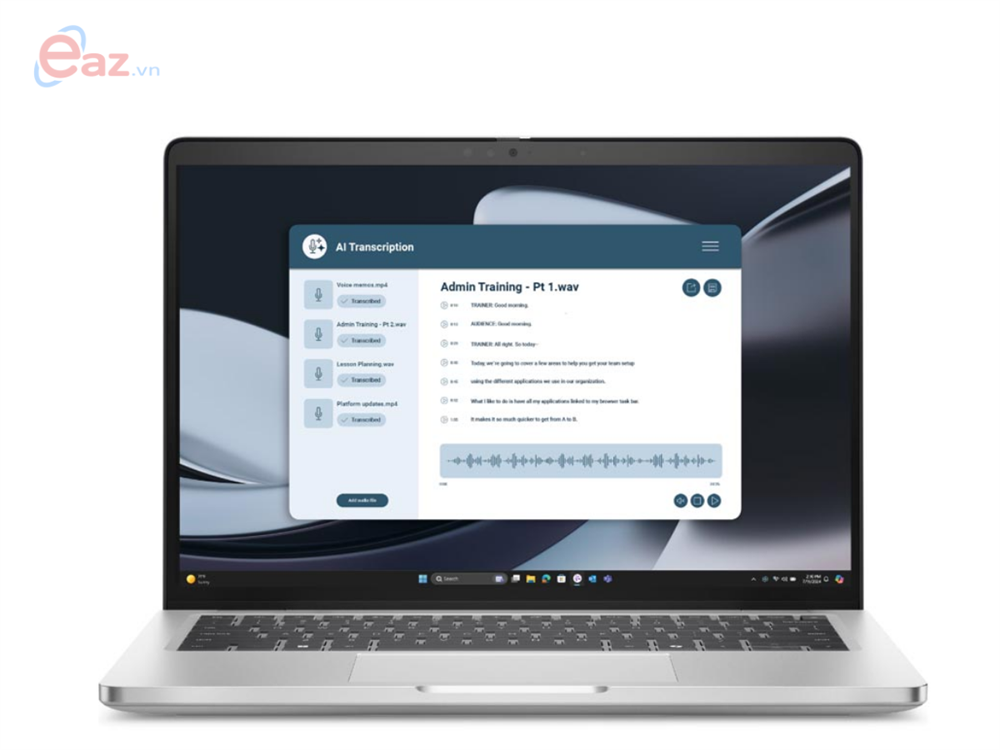 Laptop Dell Pro 14 71076113 | Ultra 7 255U | 16GB | 512GB SSD | 14 inch FHD+ | Win 11 Pro | Silver | 1Y | 0925F