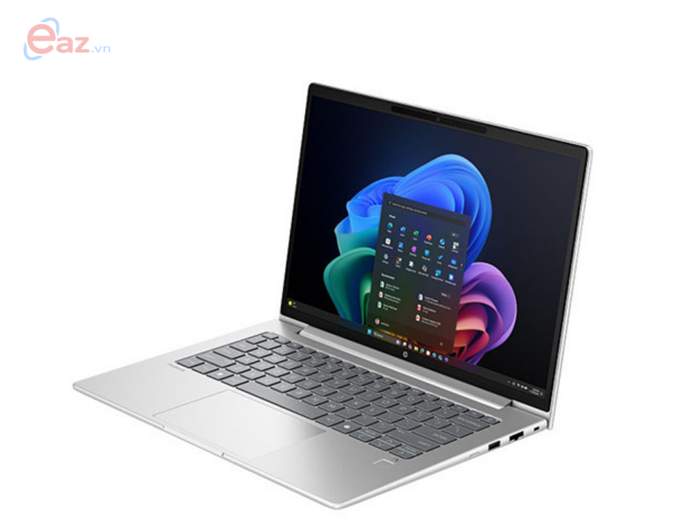 Laptop HP ProBook 4 G1q C40JRAT | Snapdragon&#174; X X1-26-100 | 32GB | 512GB | Qualcomm&#174; Adreno | 14 inch WUXGA | Win 11 | Bạc | 1125F