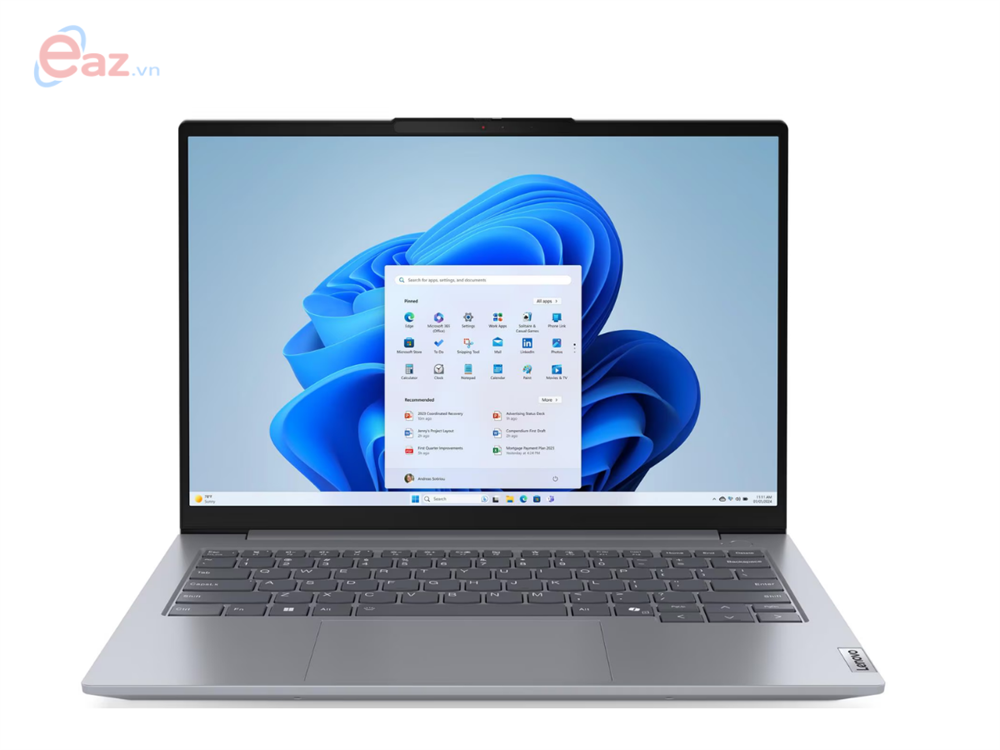 Laptop Lenovo ThinkBook 14 G7 (21MV00KQVN) | Ryzen 5 7535HS | 16G Ram | 512G SSD | Finger Print | 14" WUXGA | Win 11 Home SL |  2 Yrs Premier support | 0426