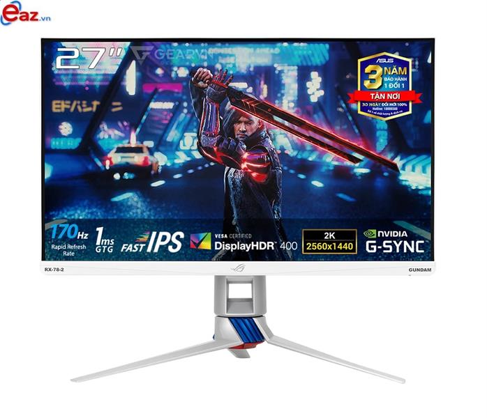 M&#224;n H&#236;nh M&#225;y T&#237;nh Asus ROG Strix XG279Q-G GUNDAM EDITION 27 inch 2K IPS 170Hz | 1123S