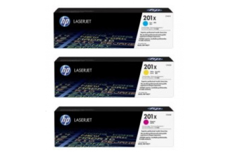 Mực In HP 201X High Yield Cyan/Yellow/Magenta Original LaserJet Toner Cartridge CF401X/CF402X/CF403X 618EL